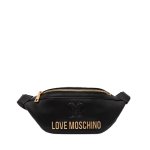 Love Leather Waist Bag -black