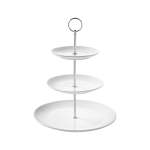 Maxwell & Williams Coupe Diamonds 3-TIER Cake Stand White