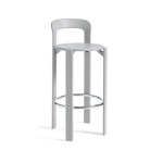 Enzo Kitchen Stool Grey Natural Black - Black