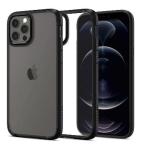 Spigen Iphone 12 Pro Max Premium Slim Ultra Hybrid Case Matte Black clear