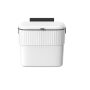 Hanging Kitchen Trash Can 1.8 Gallon Wall-mounted With Lid For Cabinet