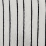 Stripe Rayon 16 Black