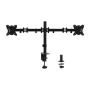 Equip 13-INCH To 27-INCH Articulating Dual Monitor Desk Mount Bracket 650152