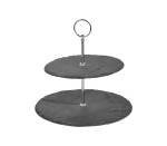 Eh Food Stand 2TIER Slate