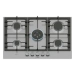 Bosch Serie 6 Gas Hob 75 Cm Stainless Steel