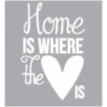 Stencil Home Is Where The