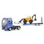 Siku Truck With Backhoe Loader 1761