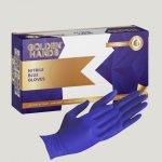 Nitrile Gloves Golden Hands Premium Quality Box 100