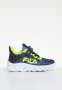 FILA Cam Lights Infants - Black/lime/blue