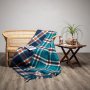 Italiano - Travel Rug Navy/kingfisher - 180 X 230 Cm