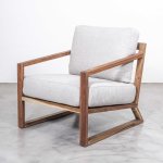 Clarens Fabric Armchair Blackwood Alaska Taupe
