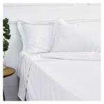 400TC Flat Sheet White