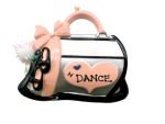 I Love Dance Christmas Ornament Holiday Tree Decoration Ballerina Gift For Dancers Ballet Jazz Tap Or Hip-hop Enthusiasts Pink D