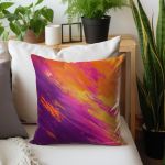 Abstract Fiery Strokes Luxury Scatter By Wikus Schalkwyk