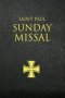Saint Paul Sunday Missal   Black     Leather / Fine Binding Black Leatherflex Ed.