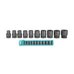 Total 10 Piece 1 2 Dr. Impact Socket Set