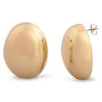 Goldair Gold Round Bubble Earrings