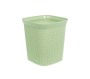 Ezy Storage Mode 13L Squared Waste Bin - Moss Green
