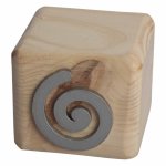 Wooden Block - Grey @ Sign