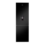 Defy 348L Bottom Mounted Fridge freezer Black Glass DAC652