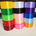 24 Yards Of 4CM Wide Satin Ribbon In 12 Vibrant Colors: Perfect For Crafting Decorating And Festive Occasions