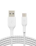 Belkin Boostcharge Braided USB C Charger Cable Usb-c To Usb-a Cable USB Type C Charging Cable For Iphone 16 15 Samsung Galaxy S2