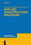 Applied Construction Grammar Hardcover