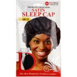 Donnay Donna Satin Sleep Cap Black Large