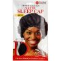 Donna Satin Sleep Cap Black Large