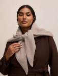 Tina Triangle Scarf - 0 Mocha