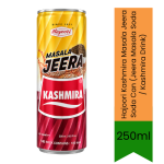 Kashmira Masala Jeera Soda Can Jeera Masala Soda Kashmira Drink 250ML - Refreshing Fizzy Spiced Cumin & Tangy Masala Carbonate