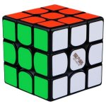 Qiyi - Magnetic Speed Cube Thunderclap V3 M Black 3X3X3