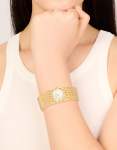 Goldair Gold Chunky Chain Bracelet Watch