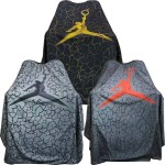 Barber Cape Basketball & Cracks Design Studs