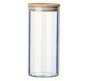 Fine Living Crystal Nest Jar With Bamboo Lid 1.4L -