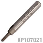 Straight Bit 1 8' 3.2MM X 1 2' Cut Solid Carbide 2 Flute 1 4'SHANK