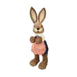 Grass Bunny With Apron 58CM