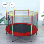 Ashcomonline Kids Trampoline With Protection Net Trampolines