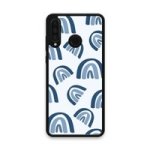 Custom Printed Tpu Cases - Huawei P30 Lite Huawei P30 Lite New Addition & 39 Blue Rainbow& 39 By