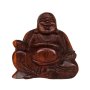 Carved Happy Buddha Statue Sotran Dekorativ