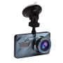 Two-lens Fhd Dash Cam 4 Inches Dash Camera For Cars HD1080P Clear Blue