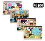 Puzzle Jigsaw Boxed 48PC Marketplace Brits Bros