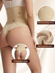 High Waist Shaping Thongs Tummy Control Slimming Panties Women's Underwear & Shapewear