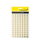 Tower Self Adhesive "gold Stars" 168 Labels