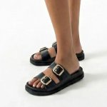 Madison Sunet Sandal - Black - 8