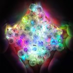 50PCS 9-COLORED LED Flash Lights - Perfect For Balloons Parties Weddings Birthdays & More Christmas Halloween Thanksgiving Gift