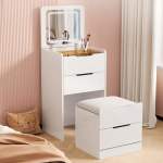 Simple Flip Vanity Cabinet