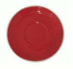 Style Saucer Nova Style Red Saucer 12CM - For 70ML Cup Set Of 6