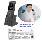 Replacement Battery For Linkvil Fanvil W610W Fanvil W611W Etc.