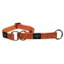 Rogz Pet Products Rogz Alpinist Extra Large 25MM Everest Web Half-check Dog Collar - Orange Rogz